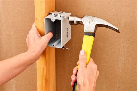 electrical box template drywall cut|putting electrical box existing drywall.